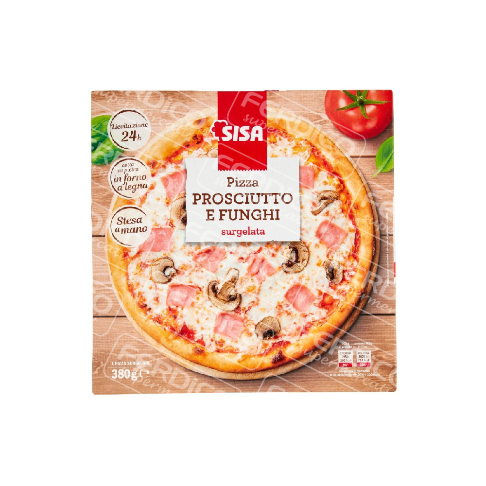 SISA PIZZA PROSC/FUNGHI GR380