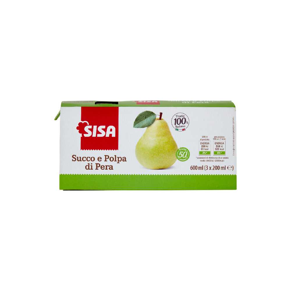 SISA SUCCO PERA ML200X3