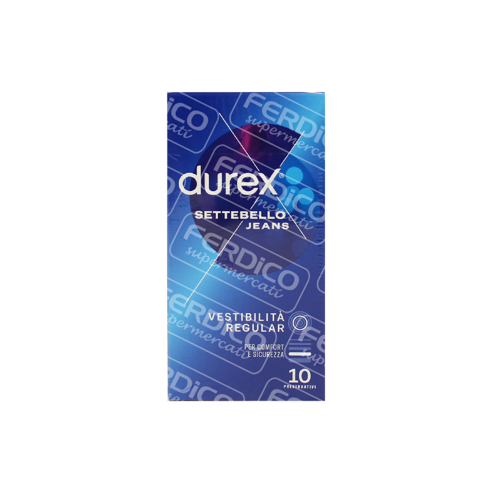 DUREX SETTEBELLO JEANS PZ.10