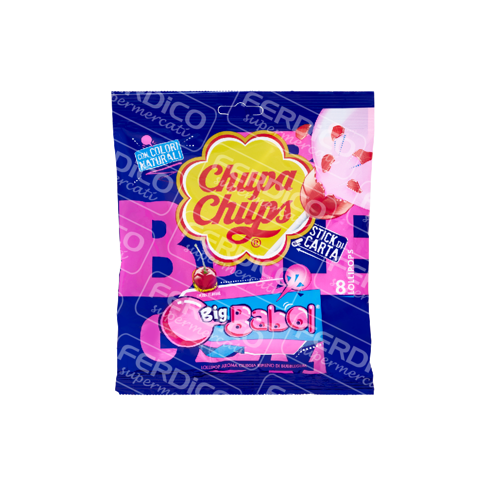 CHUPA CHUPS BIG BABOL 8PZ.X12