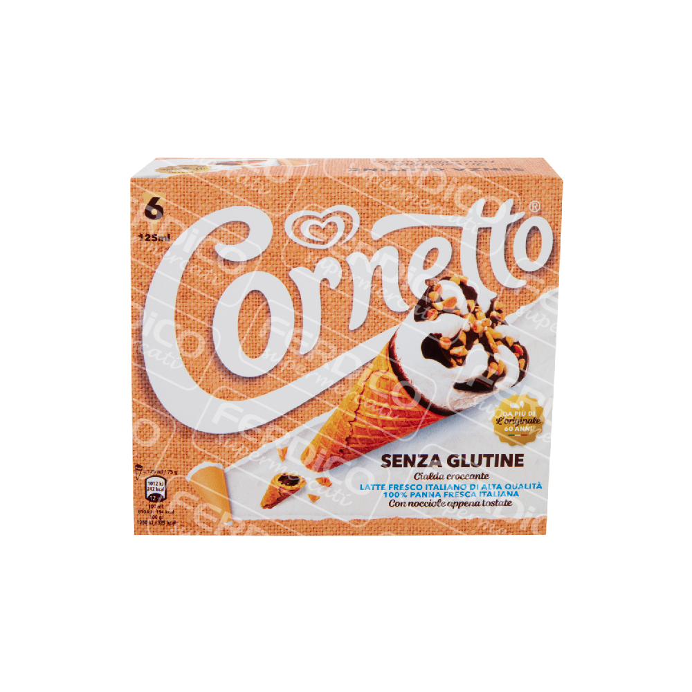 ALGIDA CORNETTO X6 G/FREE G450