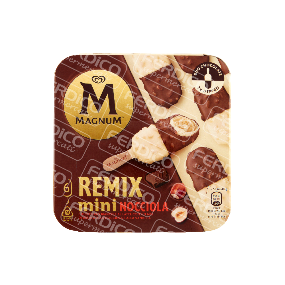 ALGIDA MAGNUM MINI X6 REMIX N.