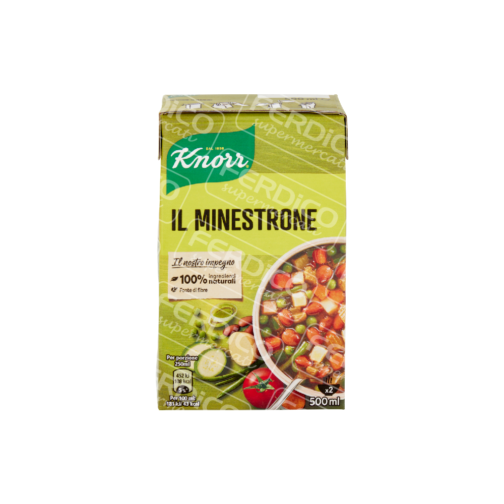 KNORR MINESTRONE 13 VERD.ML500