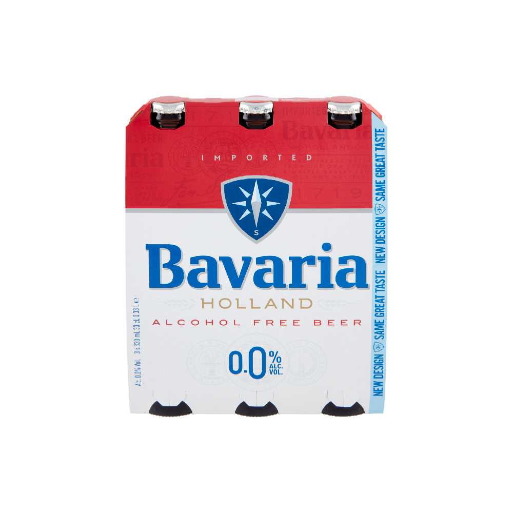 BAVARIA BIRRA 0.0 ALCOH.CL33X3