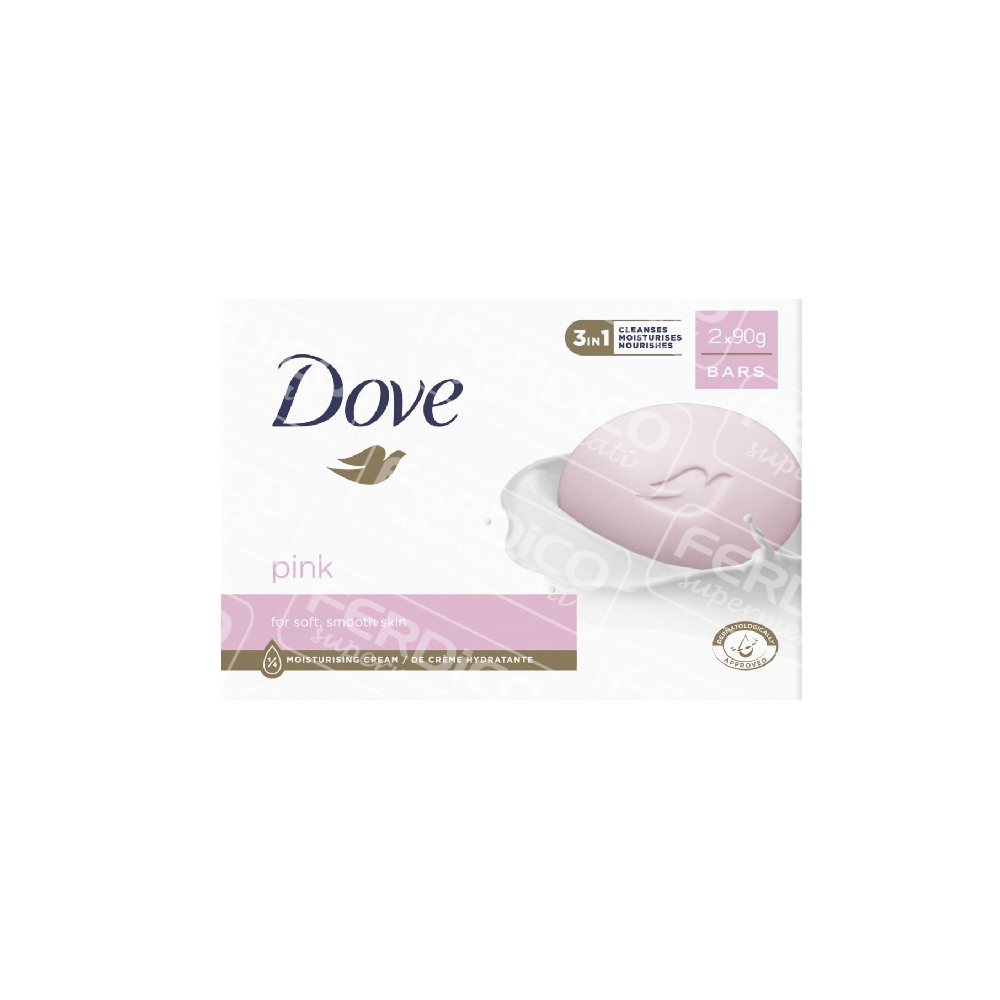 DOVE SAPONETTE PINK.GR.90X2