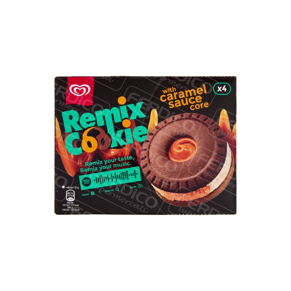 ALGIDA COOKIE REMIX X4 GR 140