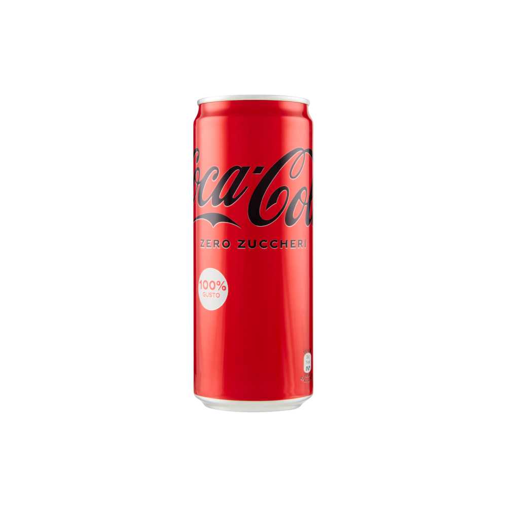 COCA COLA SLK ZERO CL33X4