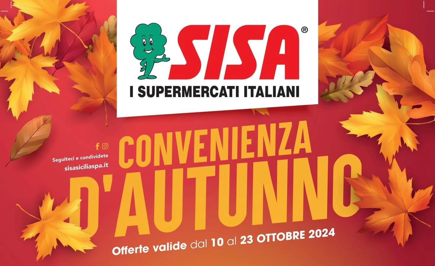 Convenienza d’Autunno dal 10 al 23 Ottobre