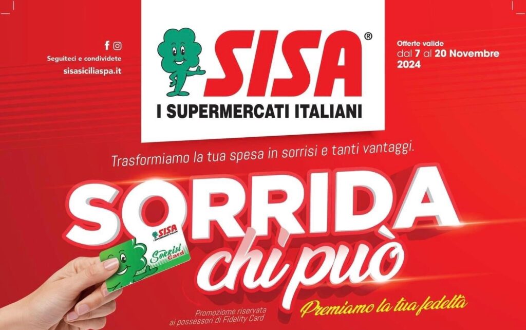 Sorrida Chi Può dal 7 al 20 Novembre