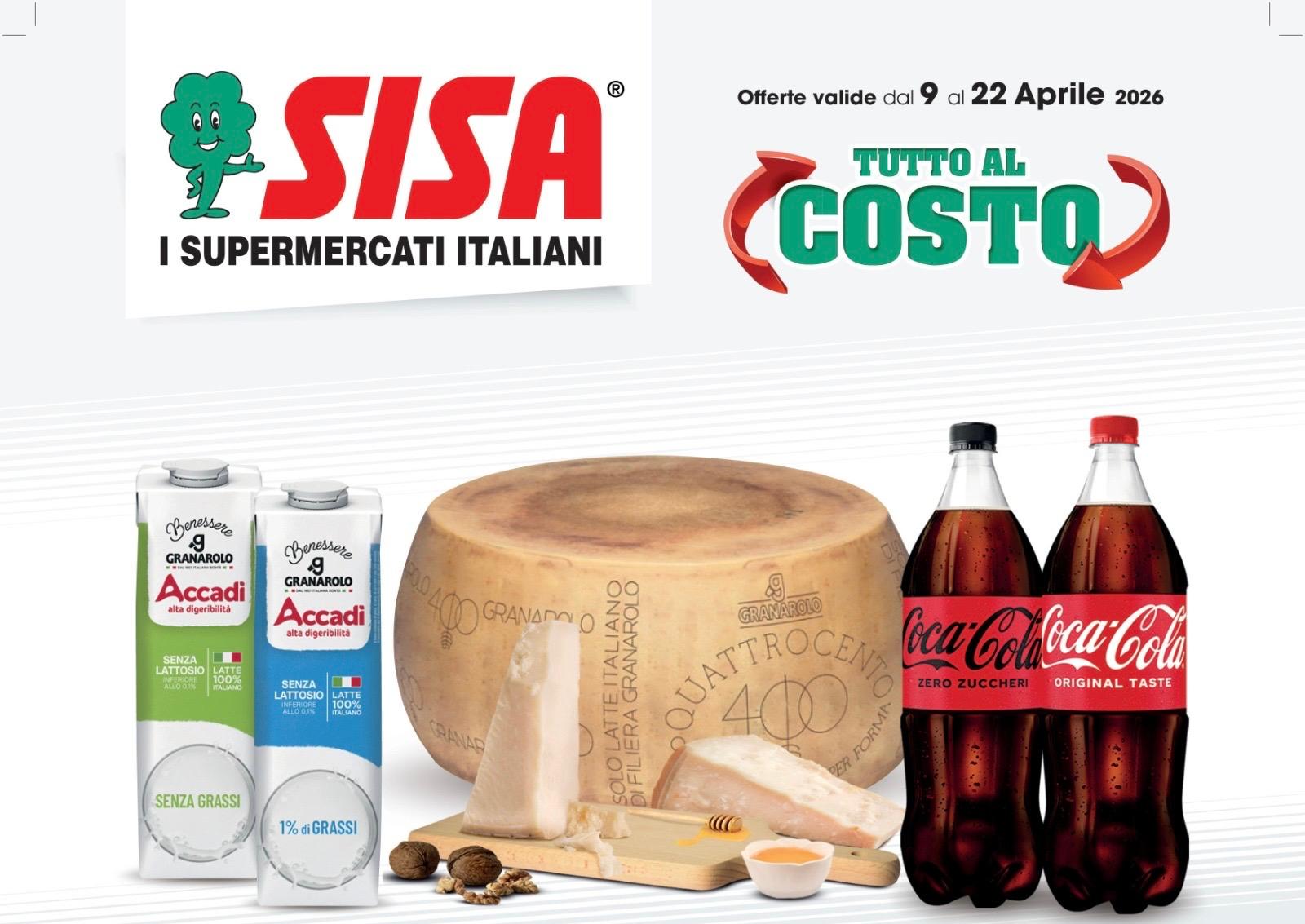 Tutto al Costo dal 9 al 22 Aprile